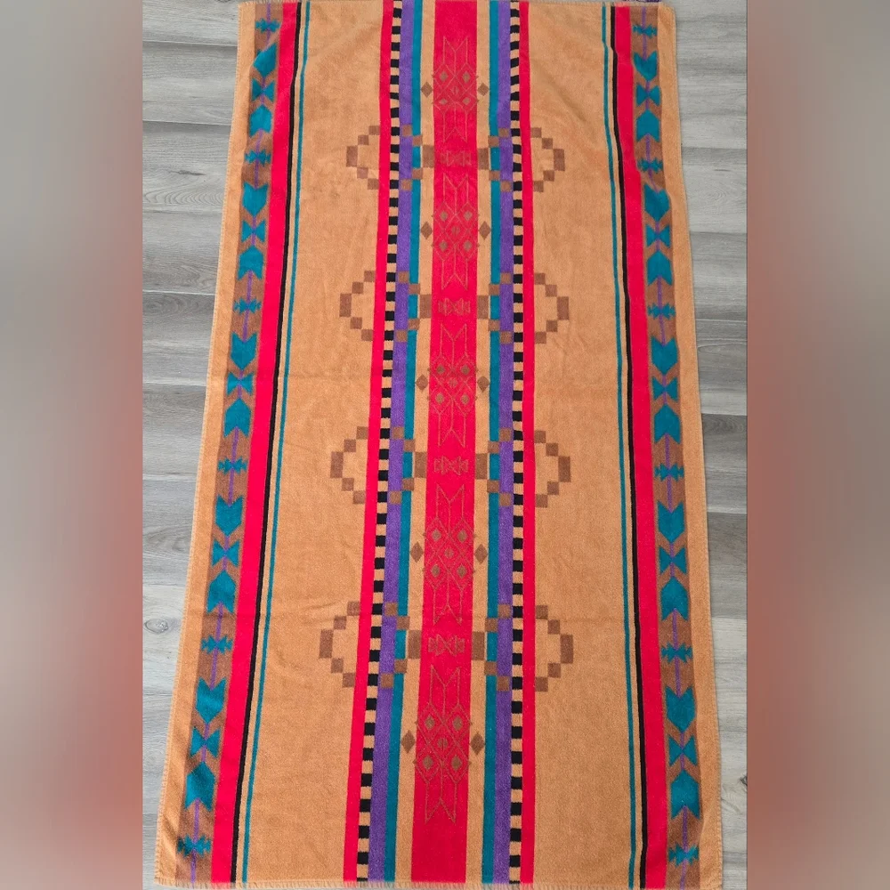 Vintage Southwestern Beach Towel
